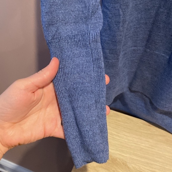 Loft cowl neck Blue Sweater - Picture 3 of 4